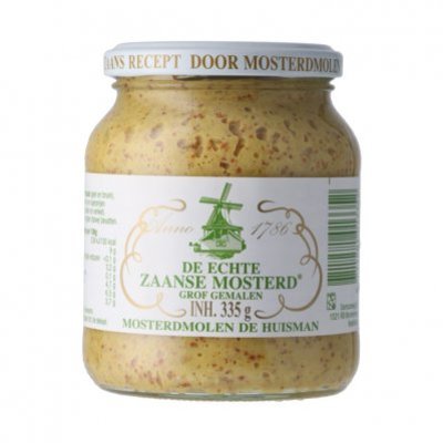 Huisman Zaanse mosterd grof gemalen